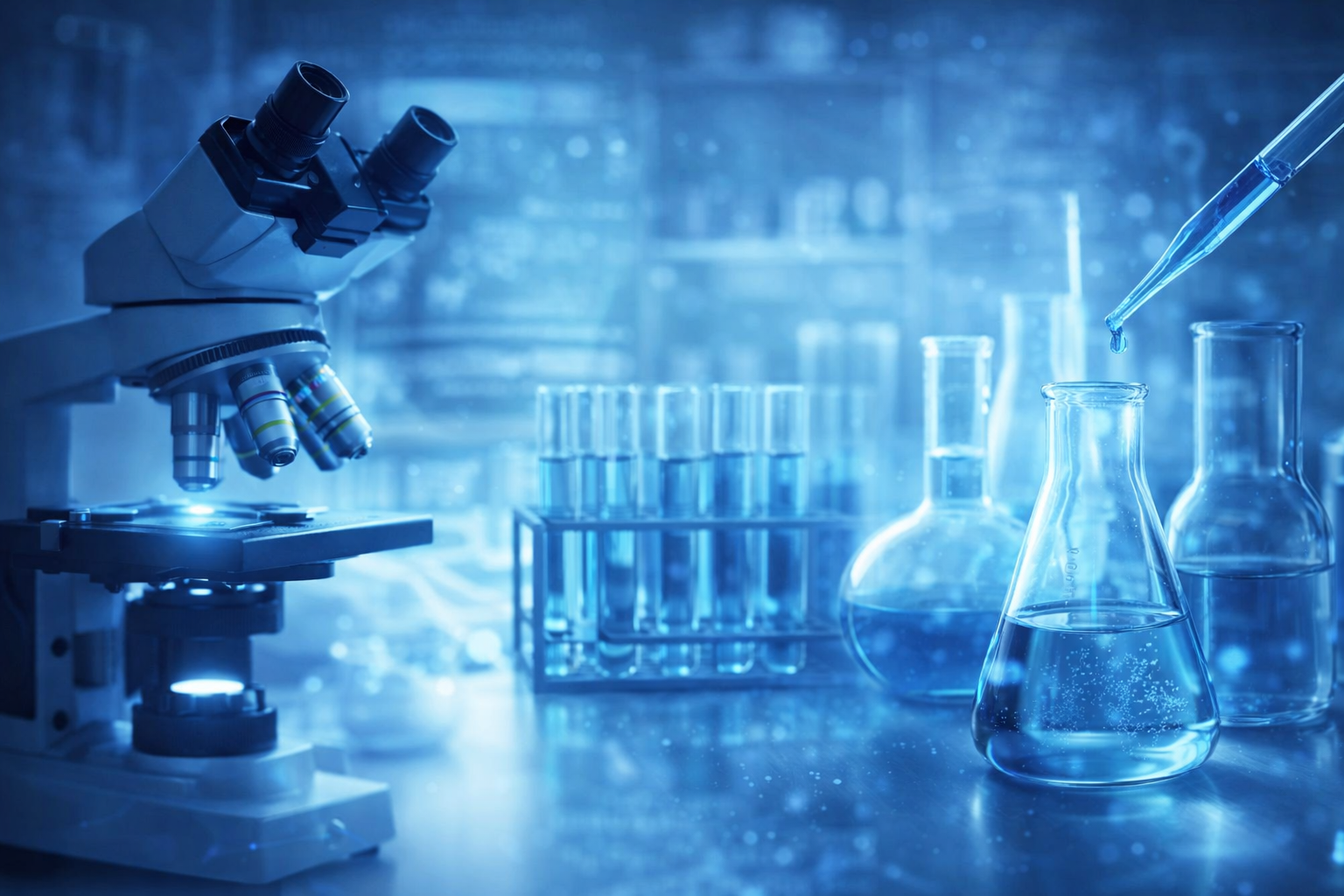 Laboratory equipment visual